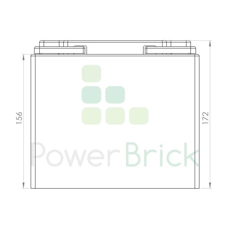 PowerBrick+ Batterie lithium 12V 30Ah PB+12/30